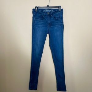 American Eagle Used High-Rise Jeans Regular Size 6